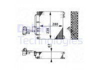 Evaporator, air conditioning