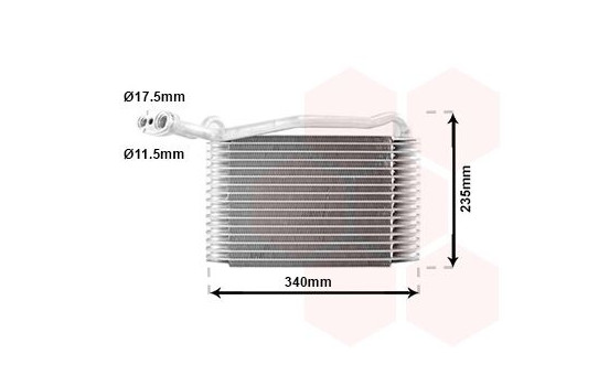 Evaporator, air conditioning, Image 2