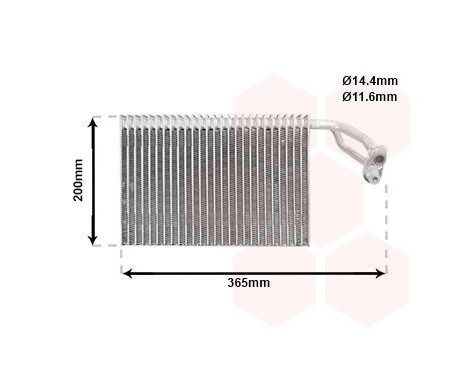 Evaporator, air conditioning, Image 2