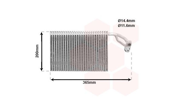 Evaporator, air conditioning, Image 2