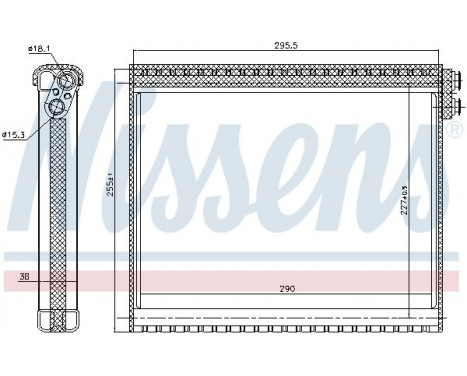Evaporator, air conditioning