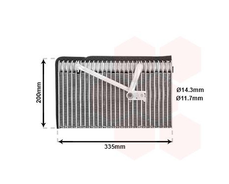Evaporator, air conditioning, Image 2
