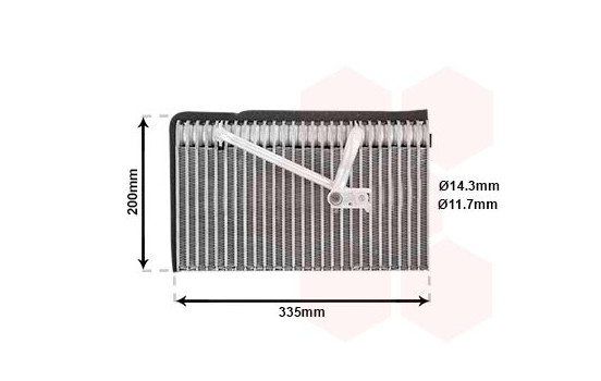 Evaporator, air conditioning, Image 2