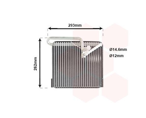 Evaporator, air conditioning, Image 2