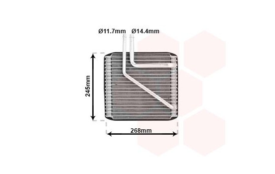 Evaporator, air conditioning, Image 2