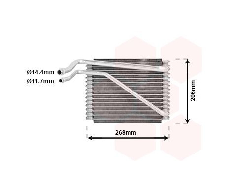 Evaporator, air conditioning, Image 2