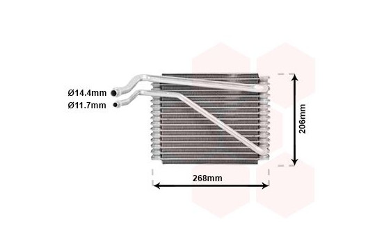 Evaporator, air conditioning, Image 2