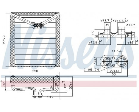 Evaporator, air conditioning, Image 6