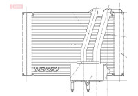 Evaporator, air conditioning