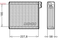 Evaporator, air conditioning