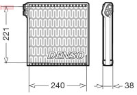 Evaporator, air conditioning