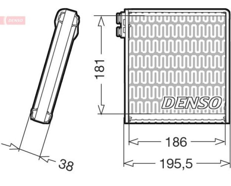 Evaporator, air conditioning