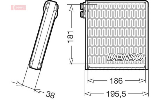 Evaporator, air conditioning
