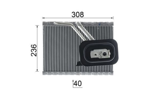 Evaporator, air conditioning, Image 11