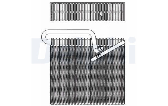 Evaporator, air conditioning