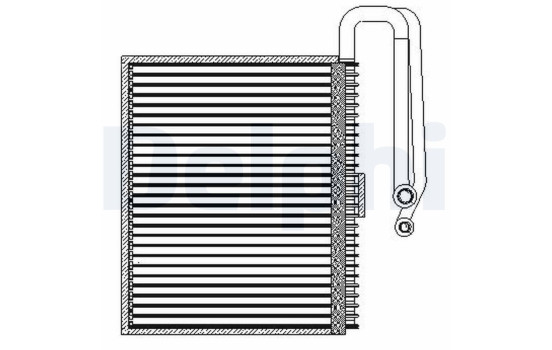 Evaporator, air conditioning