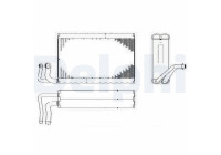 Evaporator, air conditioning