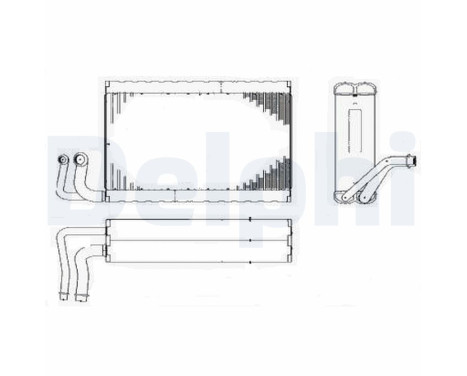 Evaporator, air conditioning