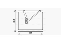 Evaporator, air conditioning