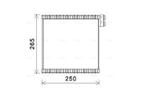 Evaporator, air conditioning