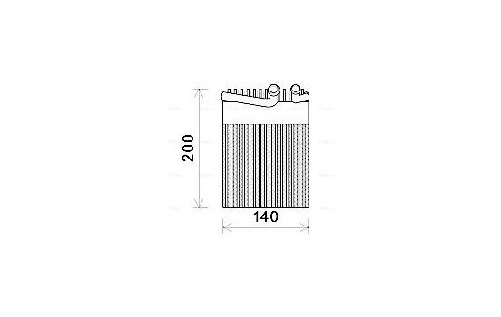 Evaporator, air conditioning