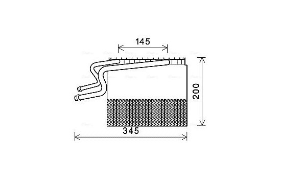 Evaporator, air conditioning