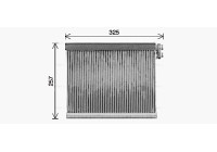 Evaporator, air conditioning