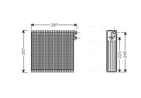 Evaporator, air conditioning