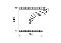 Evaporator, air conditioning