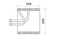 Evaporator, air conditioning
