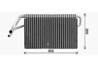 Evaporator, air conditioning