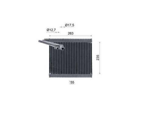 Evaporator, air conditioning, Image 10
