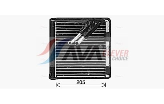 Evaporator, air conditioning, Image 3