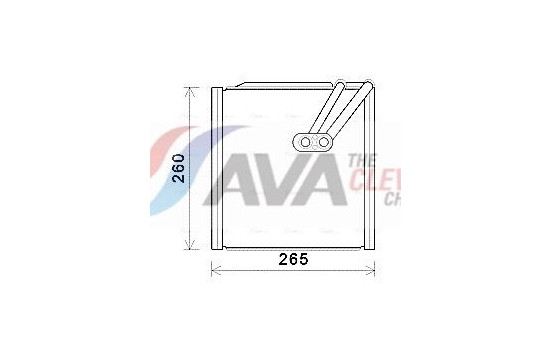 Evaporator, air conditioning