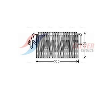 Evaporator, air conditioning