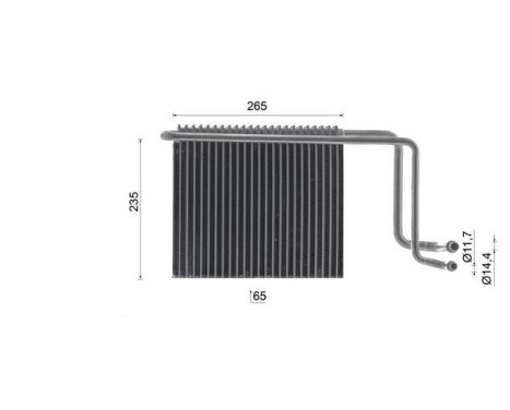 Evaporator, air conditioning, Image 10