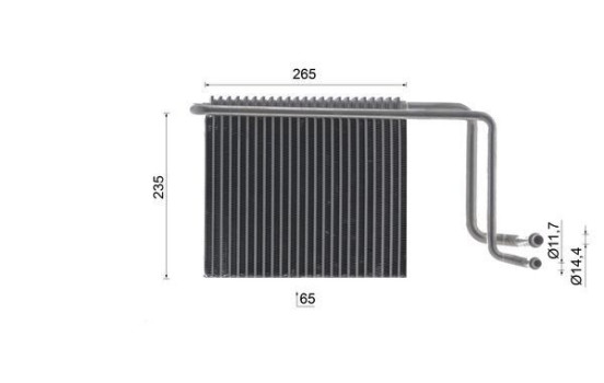 Evaporator, air conditioning, Image 10