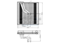 Evaporator, air conditioning