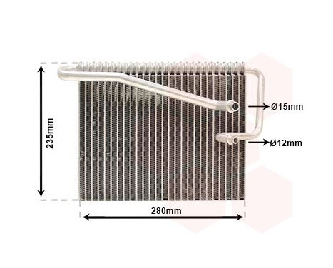 Evaporator, air conditioning, Image 2