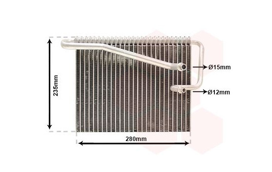 Evaporator, air conditioning, Image 2