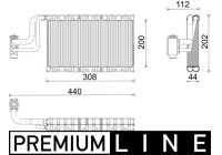 Evaporator, air conditioning