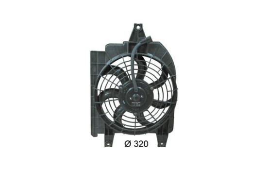 Fan, A/C condenser BEHR *** PREMIUM LINE ***, Image 2