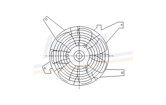 Fan, A/C condenser