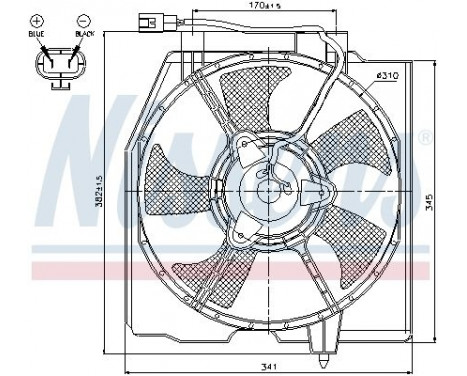 Fan, A/C condenser, Image 2