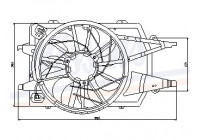 Fan, A/C condenser