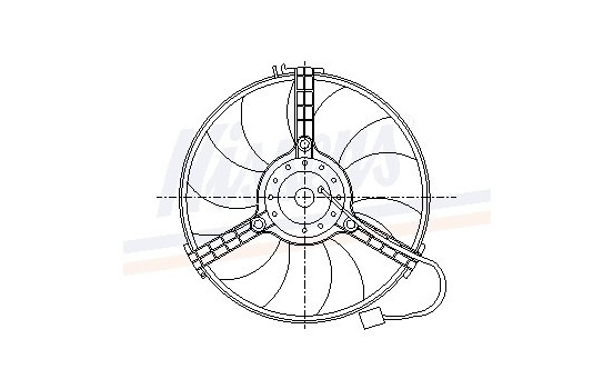 Fan, A/C condenser