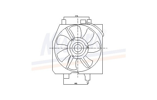 Fan, A/C condenser