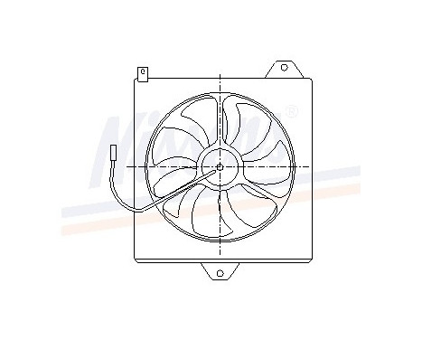 Fan, A/C condenser