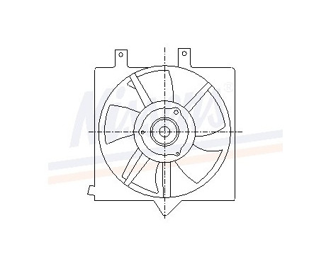 Fan, A/C condenser