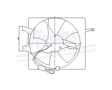 Fan, A/C condenser